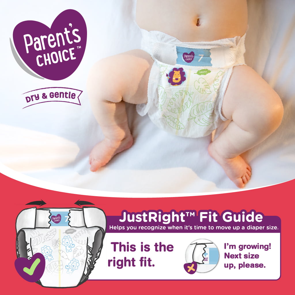 Parent's Choice Diapers, Stage 7: 41+ lbs, 78 Count Reviews 2024