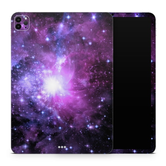DesignSkinz Violet Glowing Nebula Full-Body Skin Decal Wrap Cover for iPad (A1219/A1337)