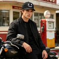 thumbnail image 3 of Colevkie Unisex Embroidered Baseball Cap for Men Women Adjustable Halloween Style Truck Hat Dad Hat(Black), 3 of 6