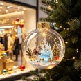 thumbnail image 7 of Light-Up Christmas Balls, Glowing Christmas Story Ornament, Light-Up Mini Holiday Scene with Warm LED Light, 7 of 7