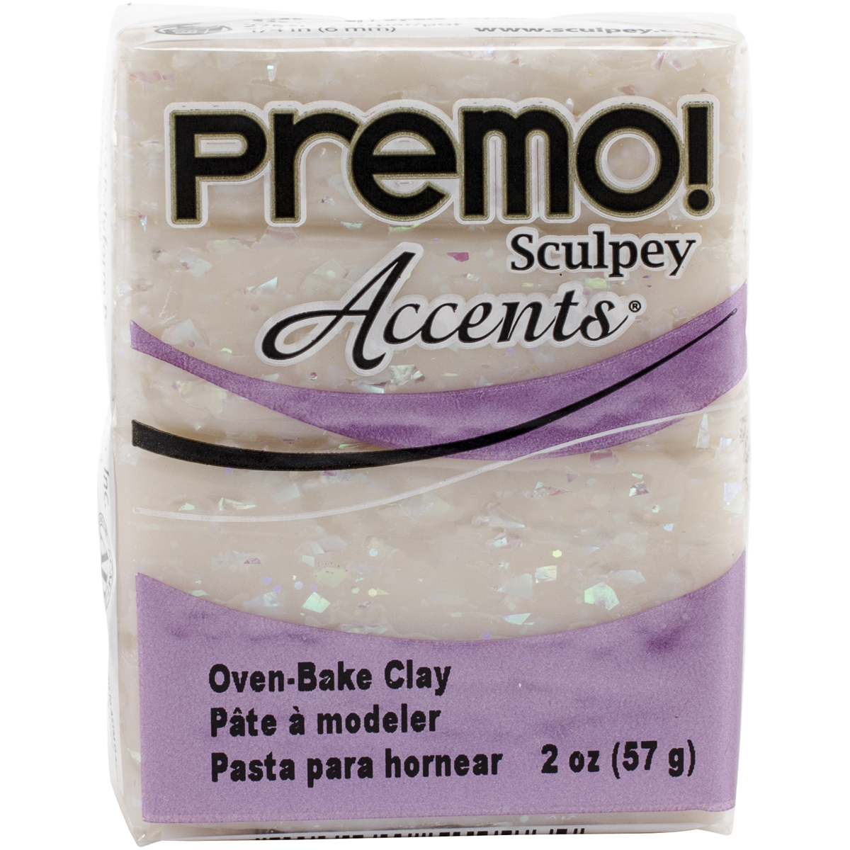 Premo Sculpey Accents Polymer Clay 2oz-Opal - Walmart.com