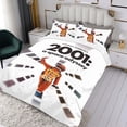 thumbnail image 3 of 2001: Una Odisea en el Espacio Conjunto de sábanas temático, trío de piezas, cómodo y amigable con la piel, diseño único, regalo de decoración para el hogar para familiares, amigos y fans,135cm *200cm, 3 of 6