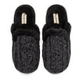 thumbnail image 5 of Dearfoams Women's Paris Chenille Shaped Tab Scuff Slipper, 5 of 9