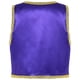 thumbnail image 4 of Niños niños cuento de hadas Drama árabe mítico príncipe rey Cosplay disfraz chaleco frente abierto dorado trenzado Halloween chaleco Tops, 4 of 5