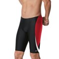thumbnail image 2 of Speedo Men's Adult Edge Splice Jammer - Team Black/Red, Size: 30, 2 of 3
