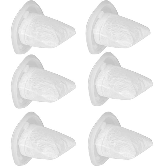HNVCF10 Replacement Filters, Compatible with Black and Decker Dustbuster Hand Vacuums HNVC215B10, HNV215B12, HNVC215BW52, HNVC115J06, HNVC115B22, HNVC220BCZ01, HNVC220BCP07 Filter (6 Pack)
