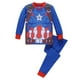 thumbnail image 2 of Kids Boys Superhero Iron Man Nightwear Pajamas Set Outfit Loungewear Sleepwear, 2 of 2
