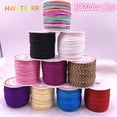 thumbnail image 2 of 10 metros/lote 0,8/1,0mm hilo de nailon hilo de macramé con nudo chino pulsera trenzada hilo DIY borlas rebordear hilo Tan Jianjun unisex, 2 of 2