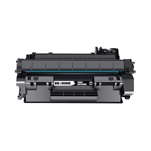 1-Pack CE505X Compatible Toner Cartridge for HP LaserJet Pro P2050/P2055/P2055d/P2055dn/P2055x High-Yield Replacement for HP 05X | Black Laser Toner