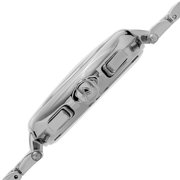 Men's Swiss Quartz Chronograph Silver-Tone Bracelet Watch