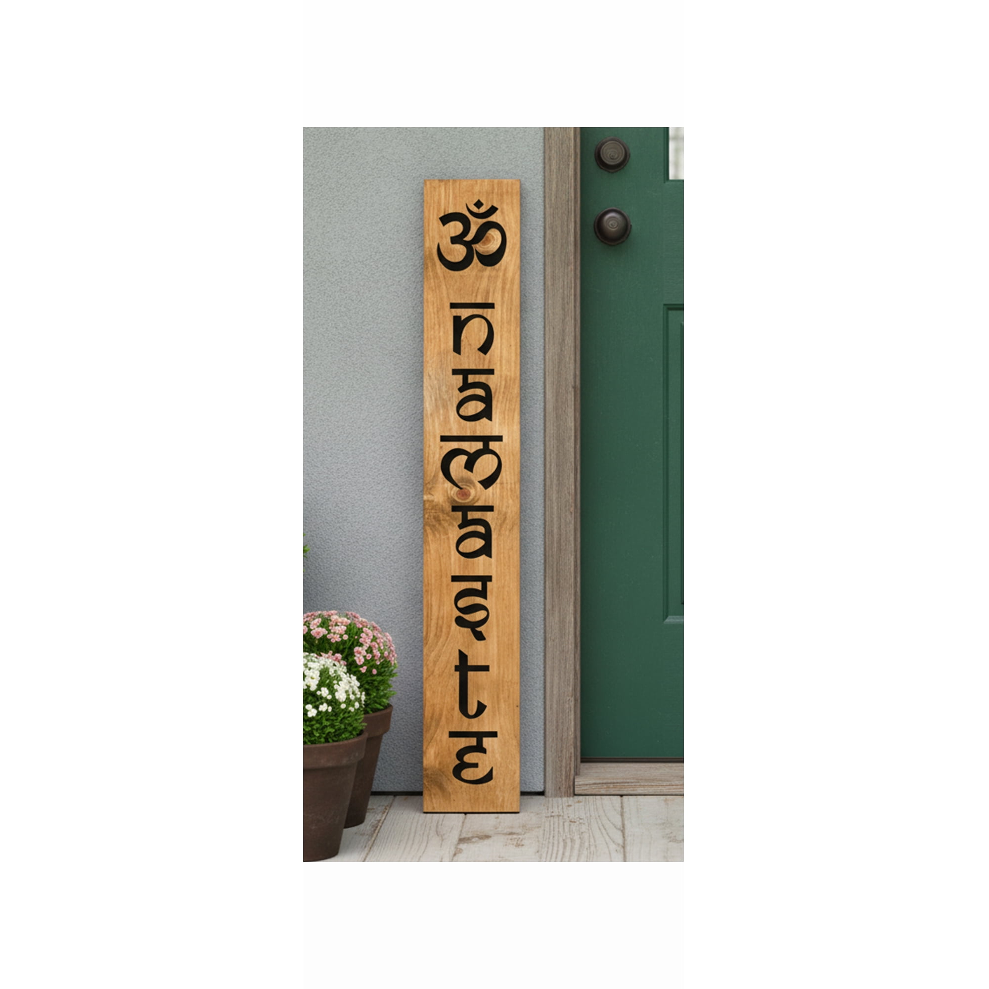 Calloway Mills 119414707 Namaste Porch Leaner, 47" x 07"
