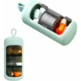 thumbnail image 1 of Pastillero de 7 días, 3 compartimentos, pastillero 3 veces al día, mini portátil, a prueba de luz, impermeable para viajes (verde), Sunny, 1 of 5