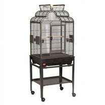 A&E Cage GA82217C HQ Black 22 x 17 in. Open Top Cage with Plastic Base, Black