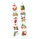 thumbnail image 5 of Adorno colgante para puerta de Navidad, decoración navideña para puerta, letrero para porche Estilo B, 5 of 9