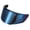Blue film, variant on Motorcycle Helmets Visors Lens High Effect Anti Scratch Motorcycle Helmets Face Shield Upgrades for K3 E220