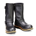 thumbnail image 6 of Milwaukee Leather MBM9066 Men's Antique Black Classic Engineer Motorcycle Riding Boots 10, 6 of 6