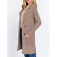 thumbnail image 6 of Made by Olivia Women's Knit Cardigan Sweaters Open Front Long Sleeve Lapel Casual Jacket 2023 Fall Coat Dressy Coatigan, 6 of 7
