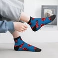thumbnail image 2 of Naloa Colorful Ladybird Ankle Socks for Women Non Slip Socks No Show Socks Classic Low Cut Casual Socks Casual Socks, 2 of 7
