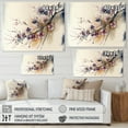 thumbnail image 4 of Designart Pink And Plum Cherry Blossom Branch I Canvas Wall Art, 4 of 5