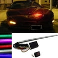 thumbnail image 2 of Tekuisi 7 Color 48 LED RGB Scanner Flash Car Strobe Rider Set Light Strip 22 Inch, 2 of 6