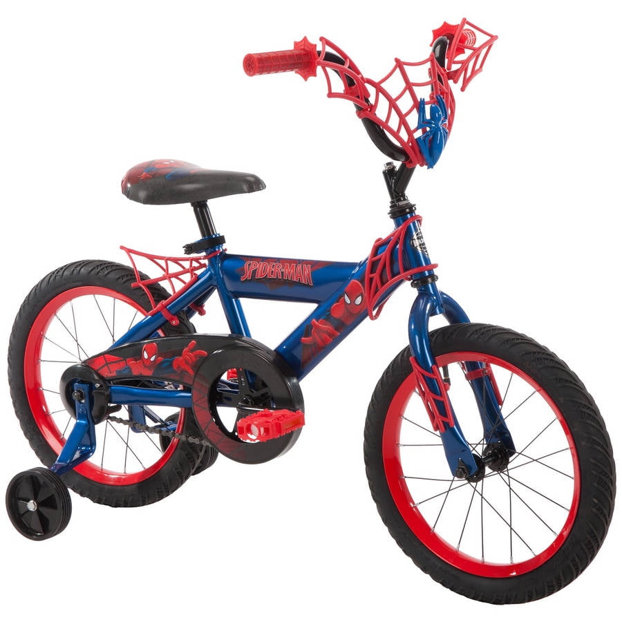 TODAY ONLY New Boy 14 inch Huffy THE ULTIMATE SPIDERMAN w Training Wheels Bike