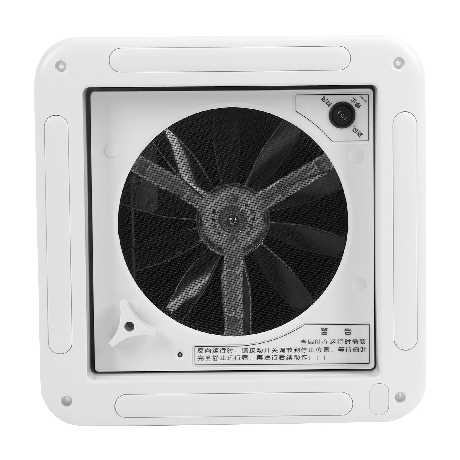 Exhaust Fan Top Mounted Fan Rv Vent Fan 280x280mm TopMounted Toilet