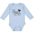 thumbnail image 3 of Inktastic Well Bless your Heart with Leopard Print Boys or Girls Long Sleeve Baby Bodysuit, 3 of 5