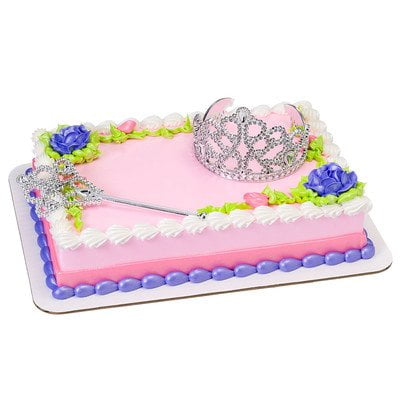 Princess Crown Tiara And Scepter Cake Decorating Set Walmart Com