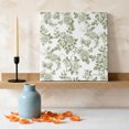 thumbnail image 3 of Ships Next Day Canvas Wall Art 12"x12",Sage Green Flower Wood Framed Canvas Print Painting,Vintage Country Rose Leaf Floral Ready to Hang Small Picture Wall Decor for Home Kitchen Dining Room Office, 3 of 9