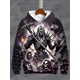 thumbnail image 2 of Sudaderas con capucha para hombre, sudaderas con estampados 3D de esqueletos digitales, ropa deportiva con cordón, camisetas de manga larga, ropa con gráficos urbanos para hombre, 2 of 4