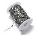 thumbnail image 6 of Chain Wire Wrapped Chain On Spool for Jewelry Making DIY Craftings Argent, 6 of 8