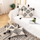 thumbnail image 3 of de almohada de tiro bohemio, de cojín de con mechones suaves, de cojín para el sofá del coche del hotel para hogar del Los 45x45cm BLESIY boho tiro fundas de almohada, 3 of 6