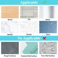 thumbnail image 7 of Lnrkai 15 Pack Shower Caddy Adhesive Hooks, Shower Shelf Adhesive Sticker Replacement, No Drilling Bathroom Accessories, 7 of 7