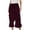 Wine, variant on Women Lace Bloomer Pants Flowy Culottes Pantaloons Bloomers
