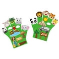 thumbnail image 3 of Kokiya 2 Pieces Felt Story Finger Puppets for Classroom Activities Birthday Parties Zoo theme, 3 of 9