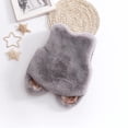 thumbnail image 4 of Toddler Girls Jacket Winter Warm Hooded Coats Fashionable Fall Kids Outerwear Soft Woolen Vest, 4 of 5