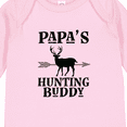 thumbnail image 4 of Inktastic Papa Hunting Buddy Bow Hunter Boys or Girls Long Sleeve Baby Bodysuit, 4 of 5