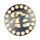 thumbnail image 4 of Vitrina circular para pelotas de golf, decoración creativa para pared, soporte para pelotas de golf Estilo C, 4 of 9