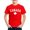 Red, variant on MNCEKFOD Boy's Tshirts for Kids Summer Casual Canada Day Leaf Printed Crewneck Short Sleeve Tee Shirts Slim fit Casual Children Basic Tees Black 3-4 Years