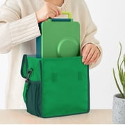 Omie Spill Resistant Coated Nylon Reusable Tote Bag -Green