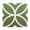 Bergen Verde, variant on The Tile Life Circa 8" x 8" Bergen Verde Geometric Pattern Matte Porcelain Tile Sample, 1 Piece