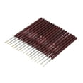 thumbnail image 2 of Aguja De Ganchillo, Agarre Cómodo, Material De Aluminio, Aguja De Suéter Portátil para Tejer Alfombras De Calcetines, 18 Uds., 2 of 5