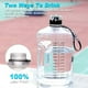 thumbnail image 5 of Botella de agua SLUXKE de 1 galón/3,78 litros con marcador de tiempo sin BPA, 5 of 7