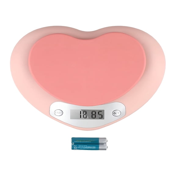 GJX 2026 New Heart-Shaped Kitchen Scale 5Kg Precision Lcd Display for Accurate Weighing Kitchen Weighing Scales for Baking,Meal Prep,Portion Control,Food Tracking,Kitchen Use