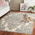 thumbnail image 3 of SAFAVIEH Paradise Edna Damask Area Rug, Grey/Multi, 5'3" x 7'6", 3 of 8