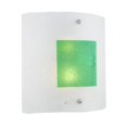 thumbnail image 2 of Meyda Tiffany 107677 15" W Wings Fused Glass Wall Sconce - Green, 2 of 4