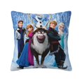 thumbnail image 1 of Custom Cartoon Frozen Princess Throw Pillow Case cm Decor Home Anna And Elsa Cushion Cover Square Polyester Pillowcase, 1 of 5