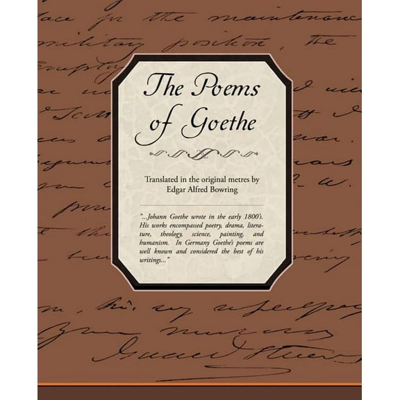 The Poems of Goethe (Paperback)