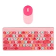 thumbnail image 1 of Teclado Y Mouse Inalámbrico Techzone  Retro Teclas Removibles Rosa Color Del Mouse Rosa Claro, 1 of 8