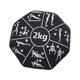 thumbnail image 2 of Bolsa de arena con mancuernas suaves para hombres y mujeres, equipo de ejercicio, bolsa de arena para gimnasio en casa Negro, 2 of 9